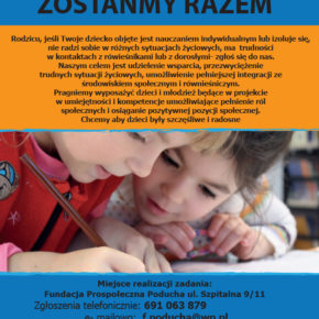 "Zostańmy razem"